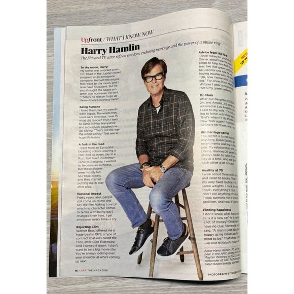 AARP Magazine October November 2022 Adam Sandler Linda Ronstadt Cool Vacations - Picture 3 of 6